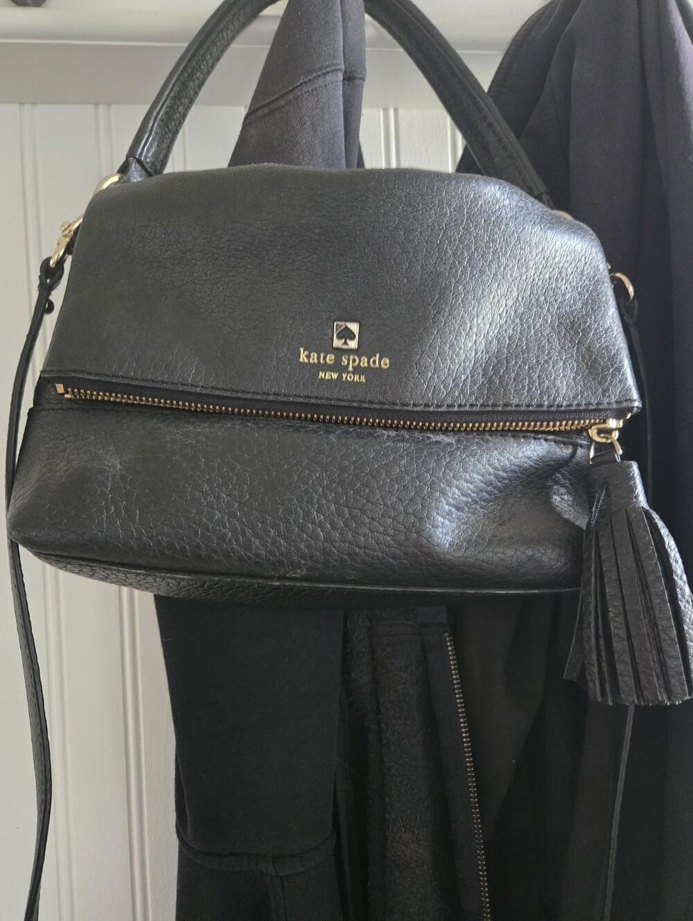 Kate Spade Convertible Pebbeled Leather Handbag